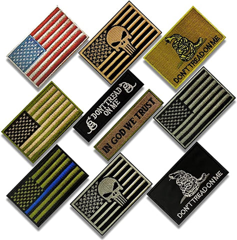 USA Flag Patches